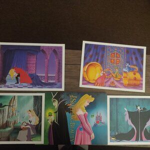 Disney  Sleeping Beauty lithograph 2014 At prints 14x10 set of 4